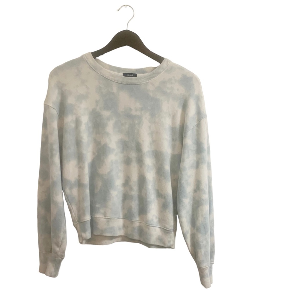 Rails Ramona Light Blue Tie Dye Sweatshirt Pullover Loungewear